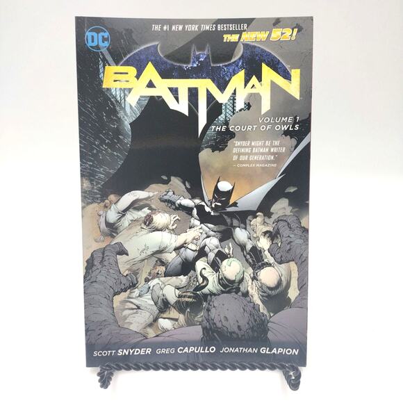 5 TPB Batman Lot All-Star Shadow Earth One I Am Gotham Court of Owls DC Comics - Picture 6 of 6